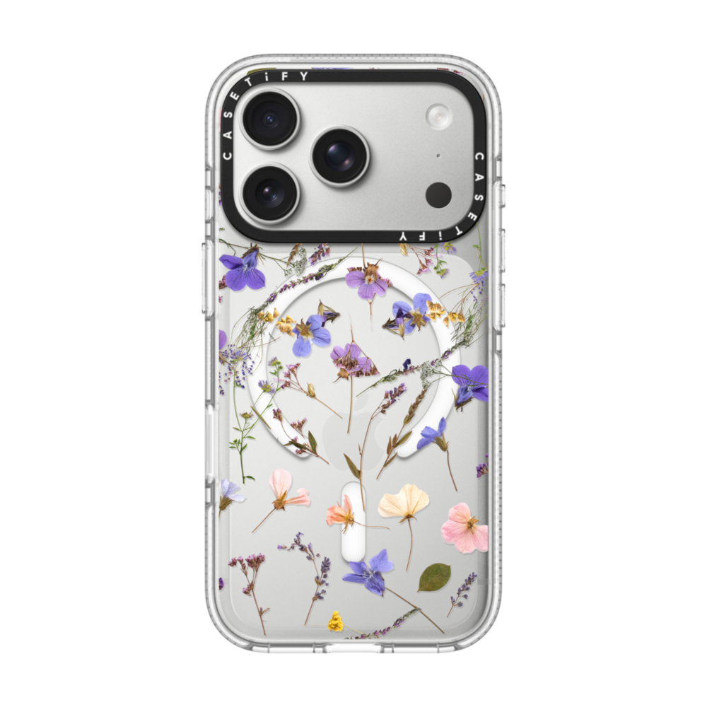 Pressed Flowers - Violet