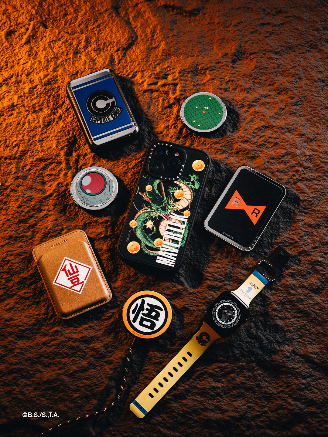 Ultra Bounce iPhone 17 Pro Max Case MagSafe Compatible - SUPER SAIYAN GOKU Case