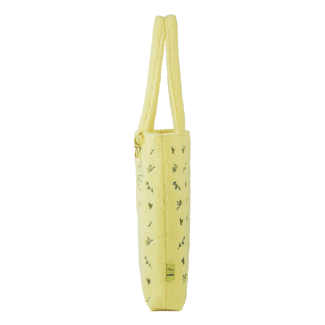 Winnie the Pooh Tossed Floral Teddy Tote Bag