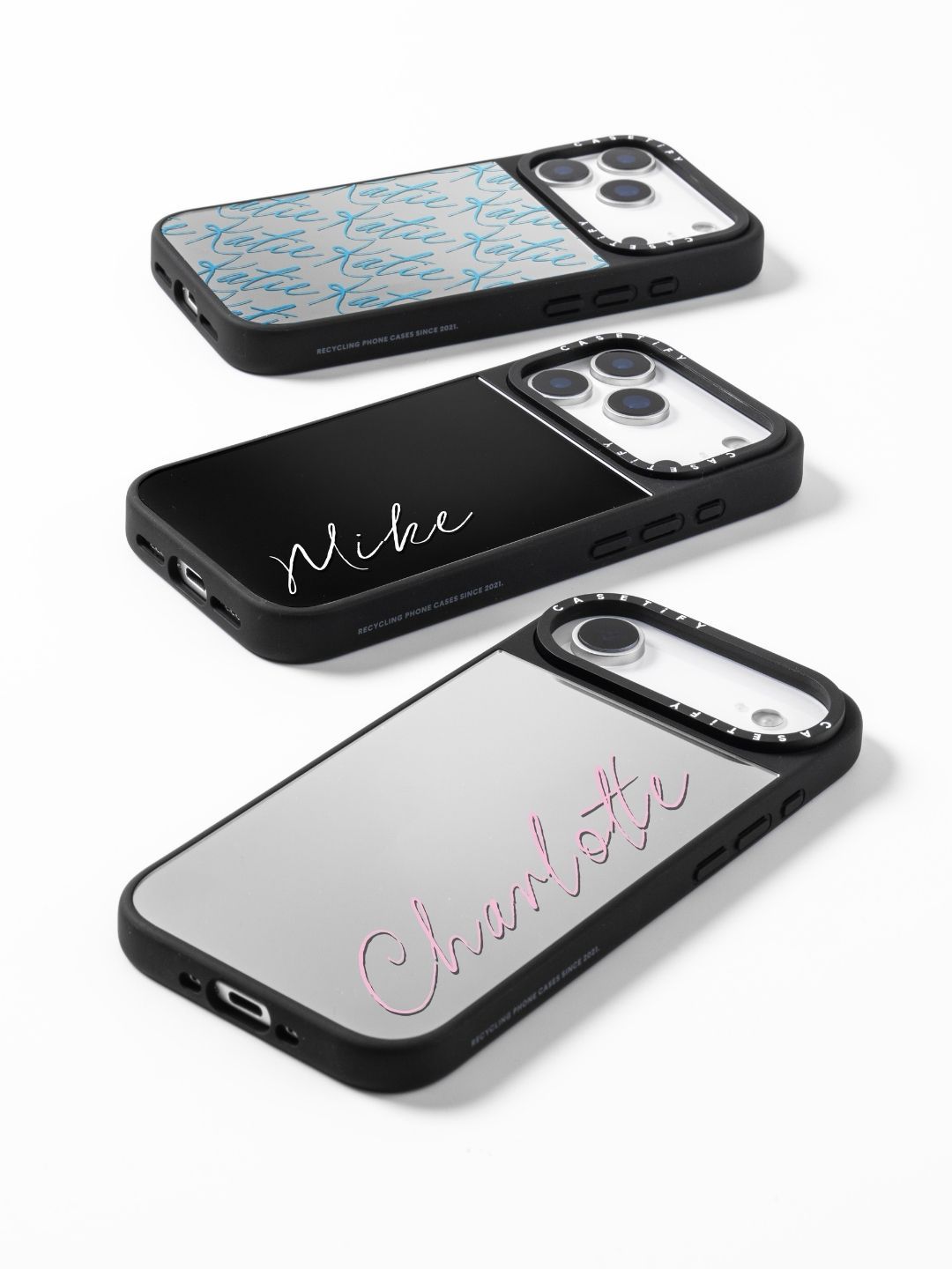 Mirror iPhone 17 Pro Max Case MagSafe Compatible - Colored Metallic World