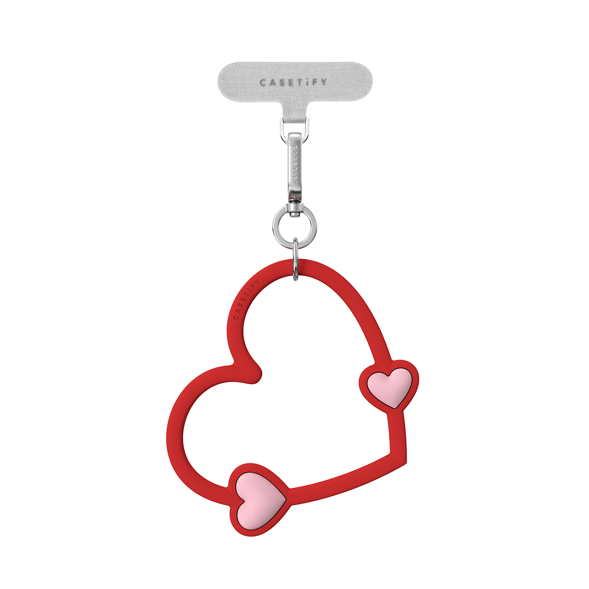 Heart Phone Wristlet - Red Romance