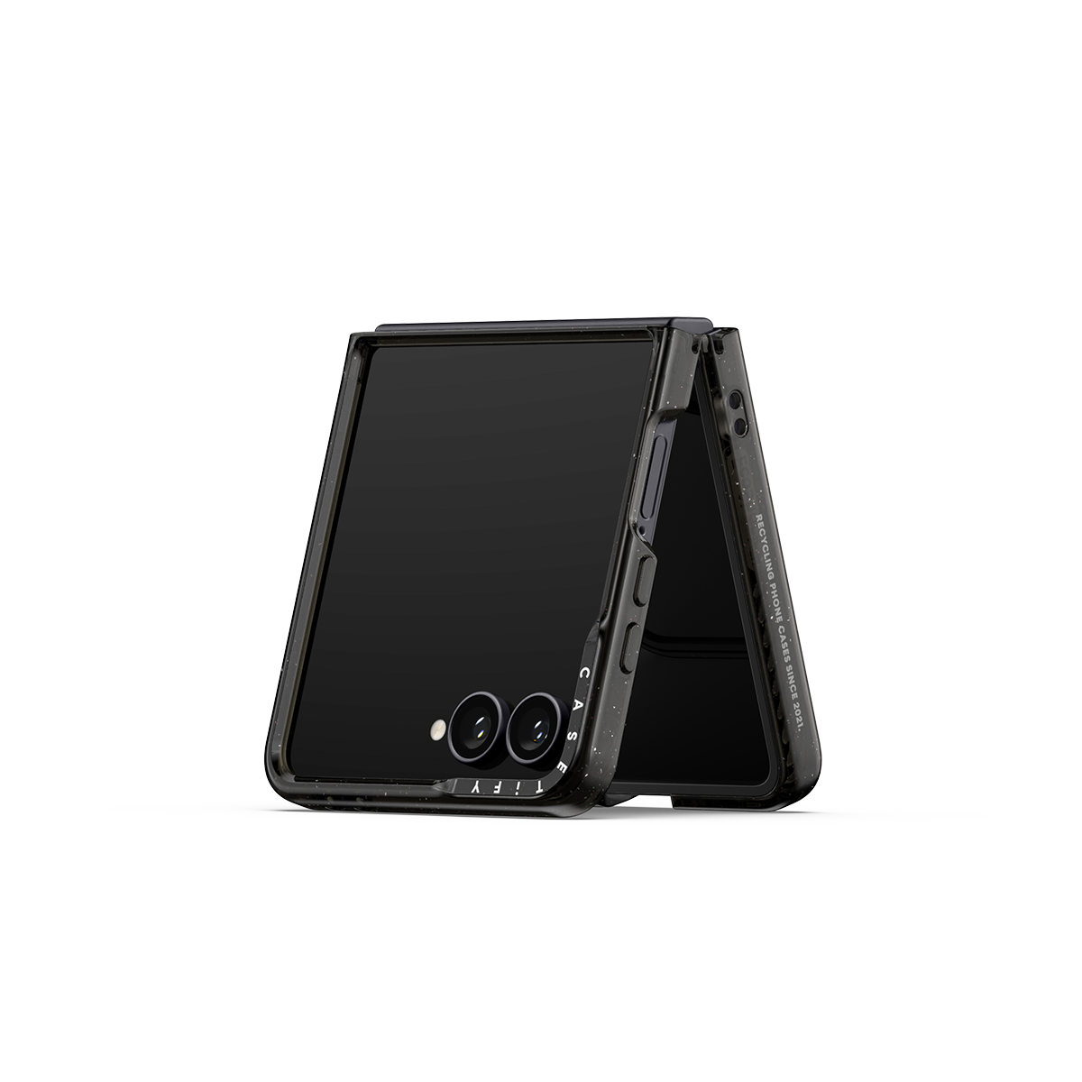 Impact Magnetic Galaxy Z Flip7 Case - Zebra-Brown