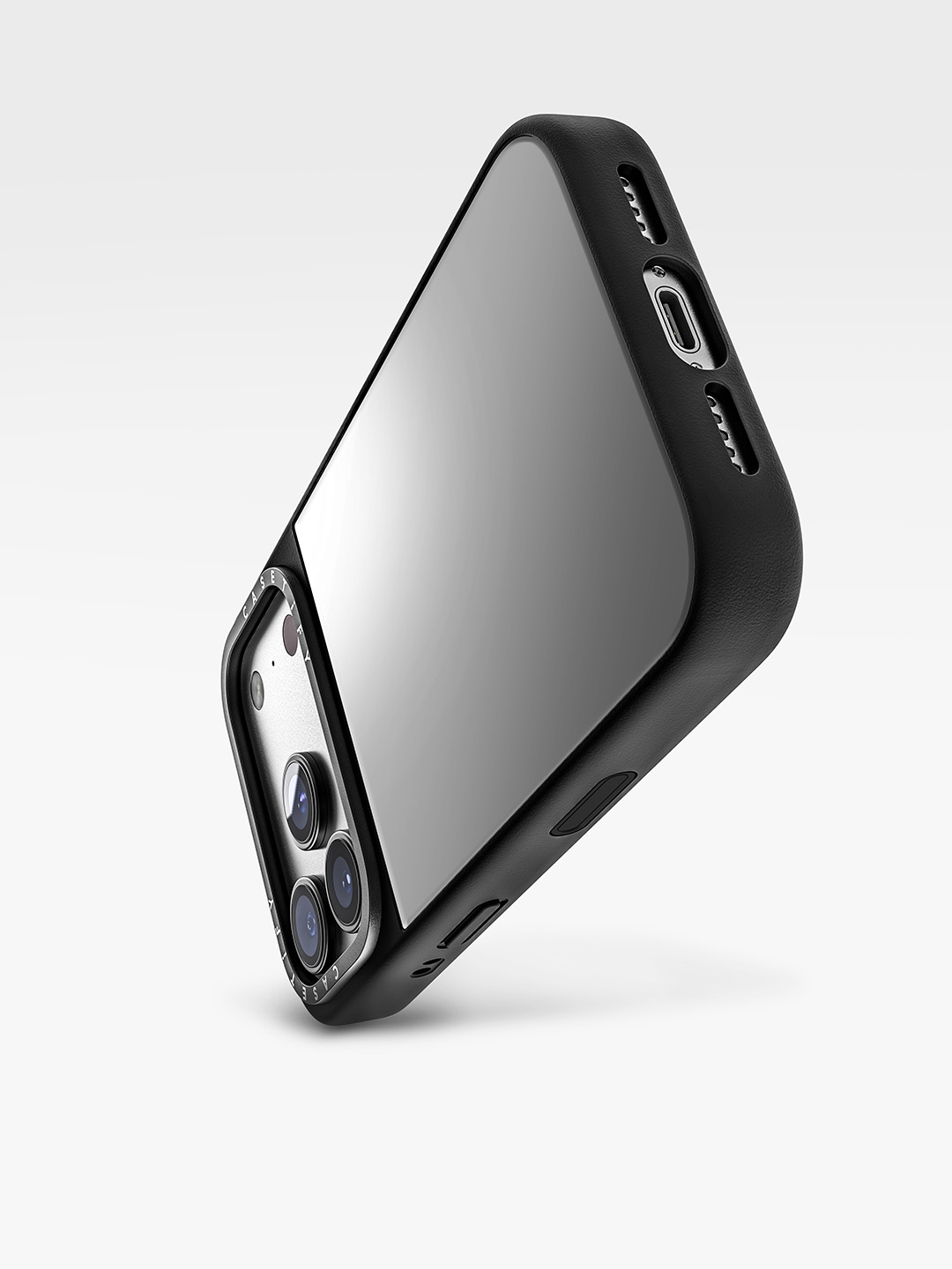 Mirror Ring Stand iPhone 17 Pro Max Case MagSafe Compatible - have a sweet day by sleepydaze