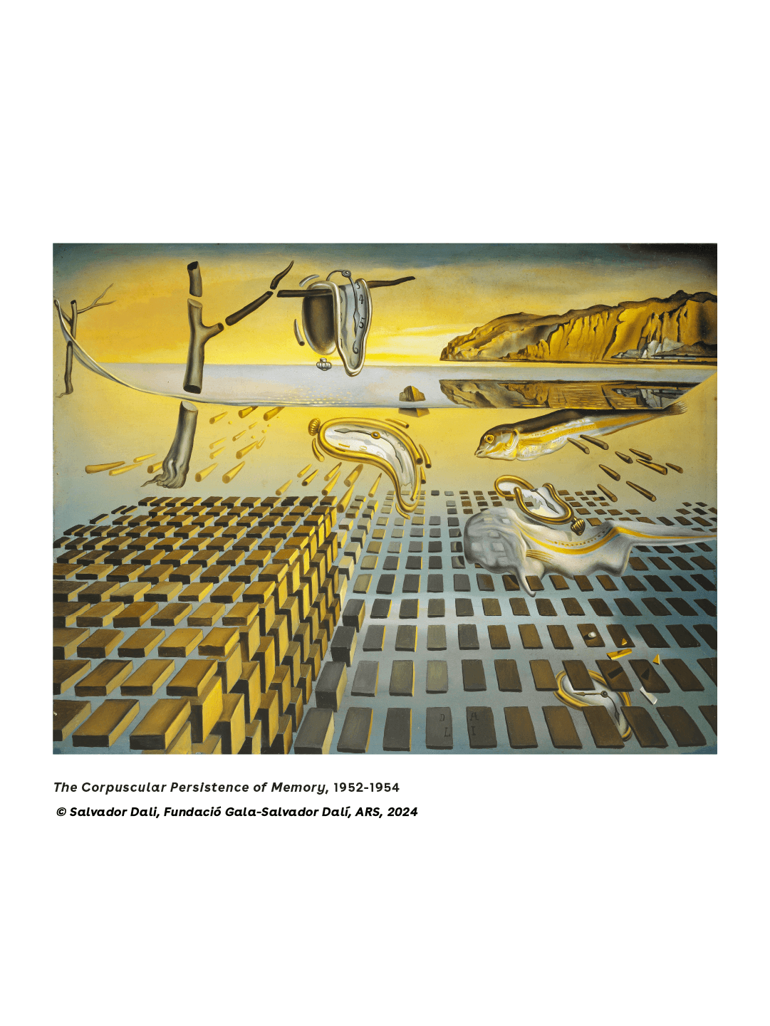 The Corpuscular Persistence of Memory, 1952-1954