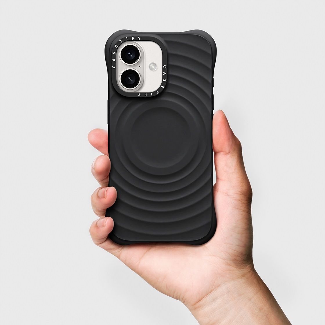 Ripple iPhone 17 Pro Case - Ripple Case - Black