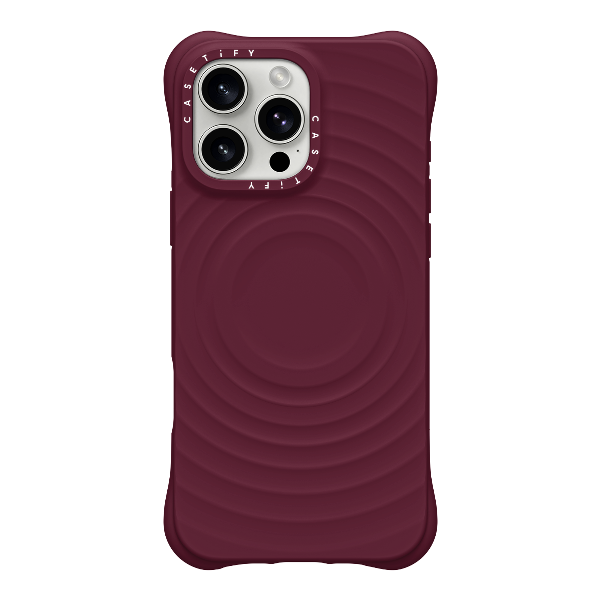 Ripple iPhone 16 Pro Case - Ripple Case - Mulberry