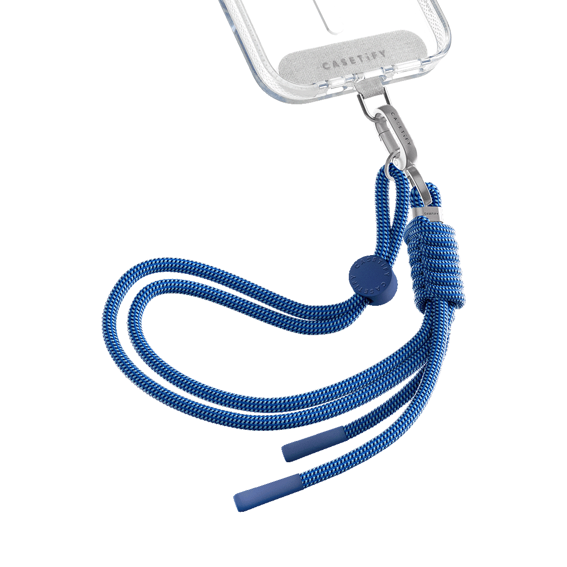 Rope Wrist Strap - Cobalt Blue (Braided)