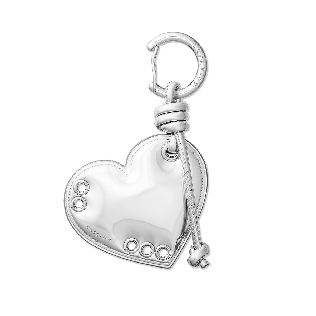 Puffy Heart Bag Charm