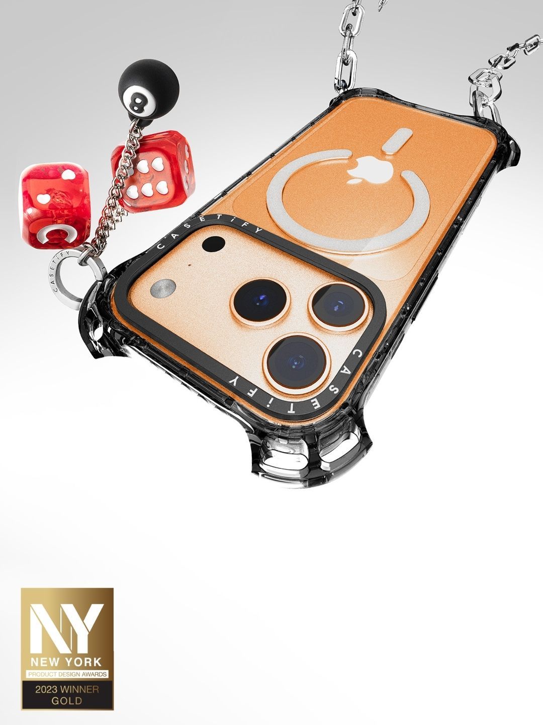 Impact Clear iPhone 17 Pro Case MagSafe Compatible - Pastel Gradient