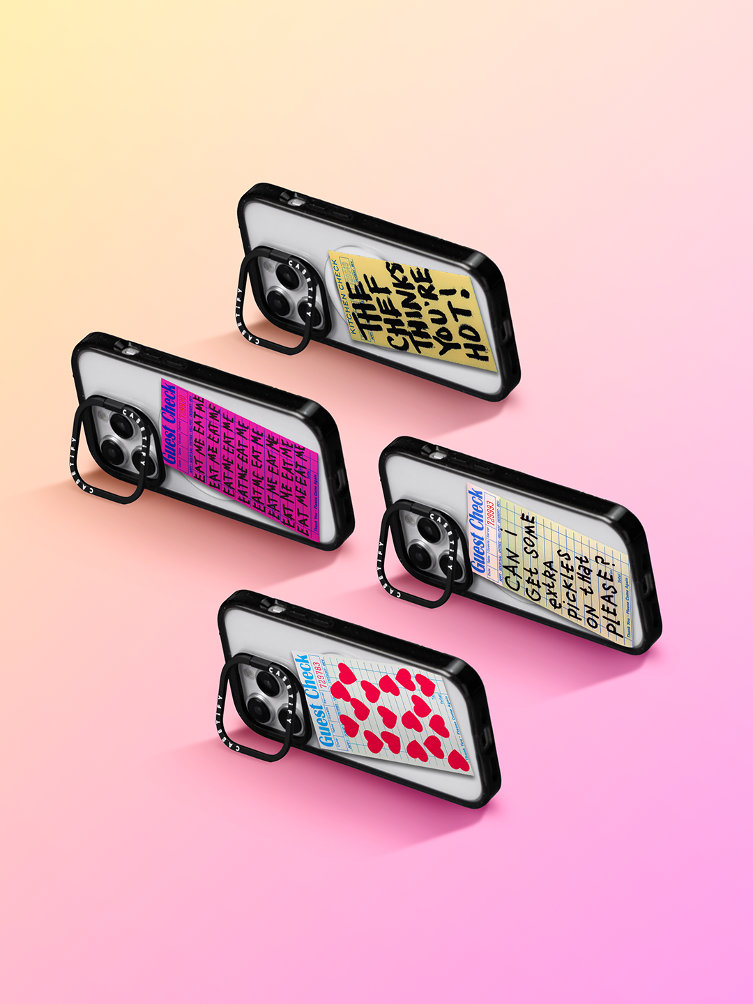 Impact Clear iPhone 17 Pro Max Case MagSafe Compatible - Spicy Spicy Spicy