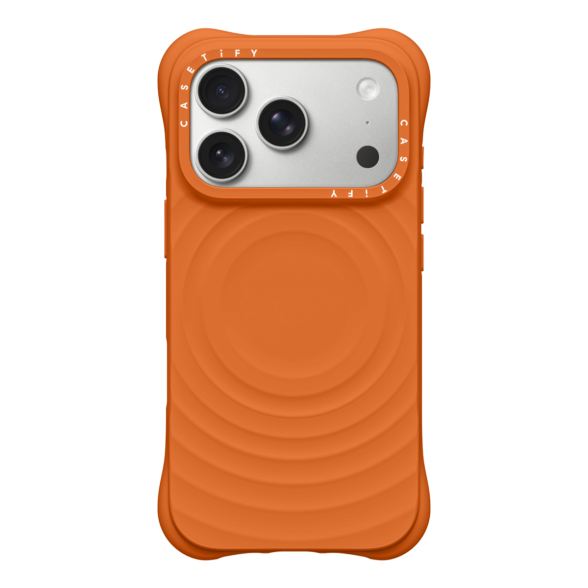 Ripple iPhone 17 Pro Case - Ripple Case - Orange