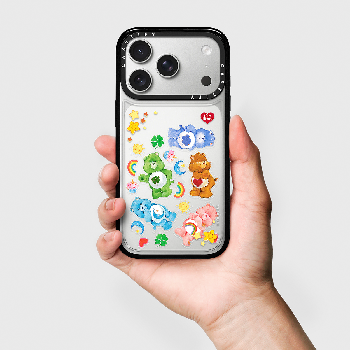 Material Grip iPhone 17 Pro Max Case - Care Bears Shake Shake Case - iPhone 17 Pro Max