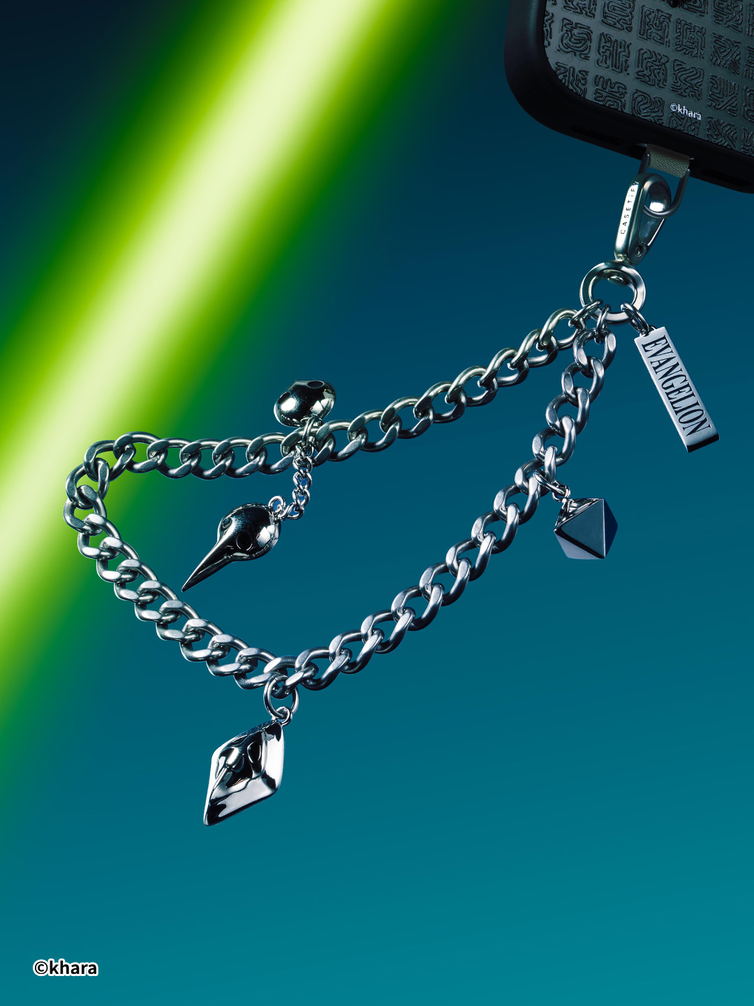 EVANGELION Angel Metal Chain Wrist Strap