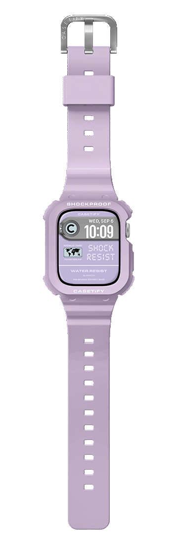 Apple Watch Series 11 (42mm) - The Bounce Odyssey Band 42mm (Series 11) - Lavender 