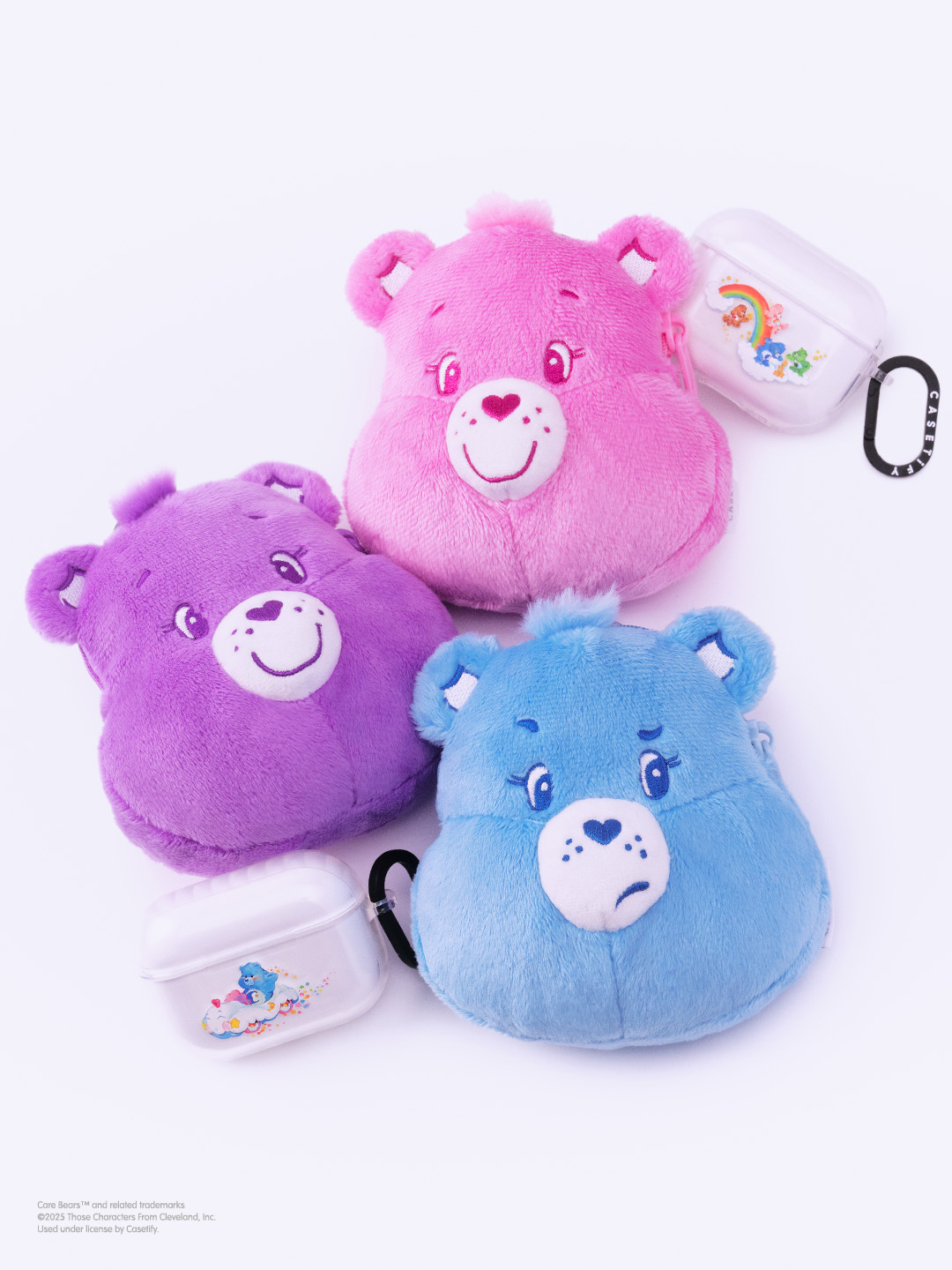 Care Bears Earbuds Plush Pouch
