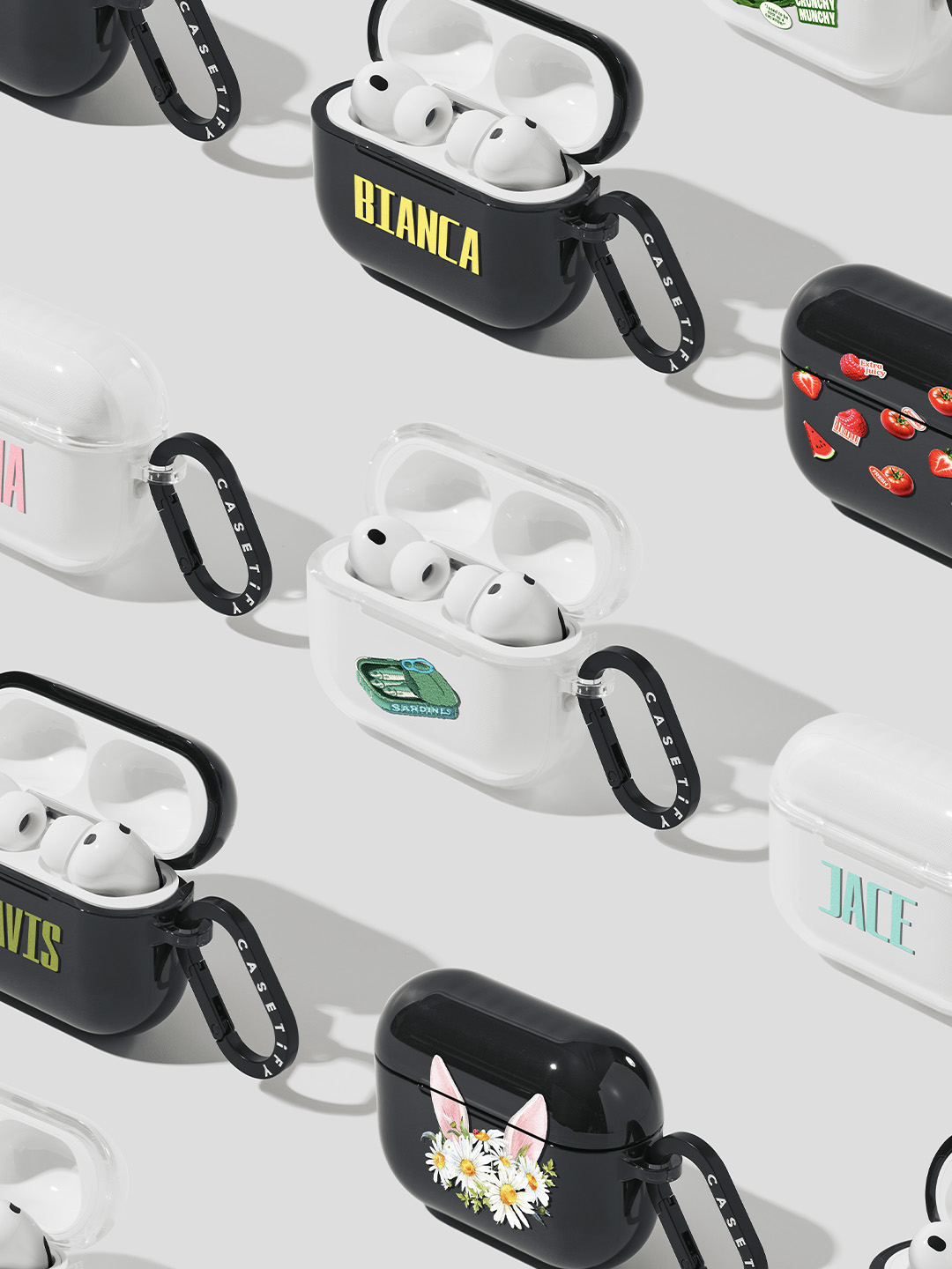 Impact AirPods 4 Case - Metallic Pink Ribbon