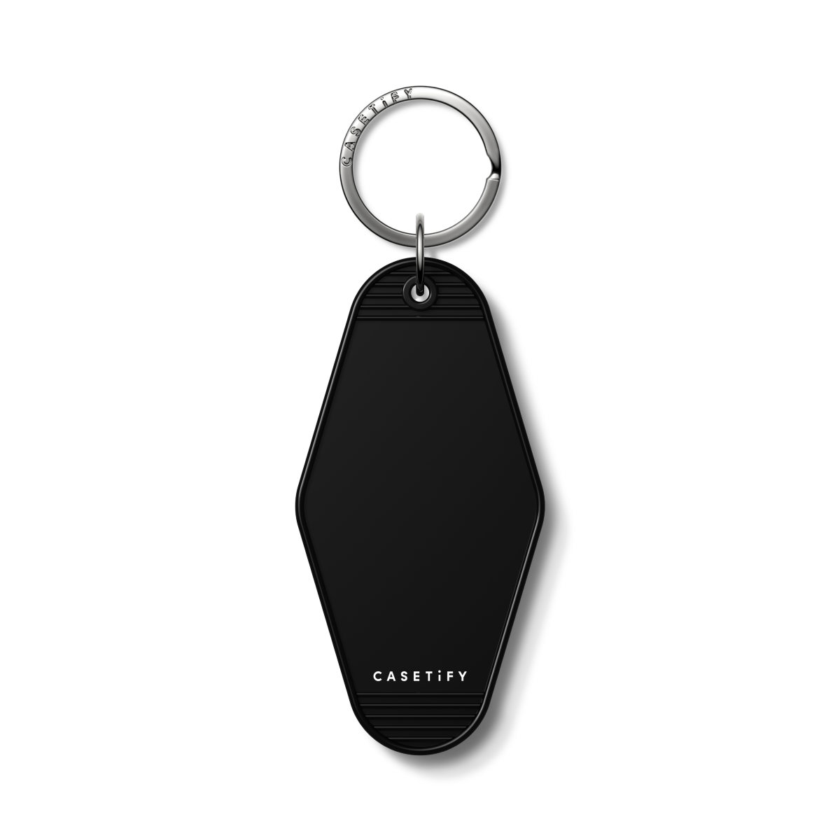 Keychain Tag  - Metallic Rose