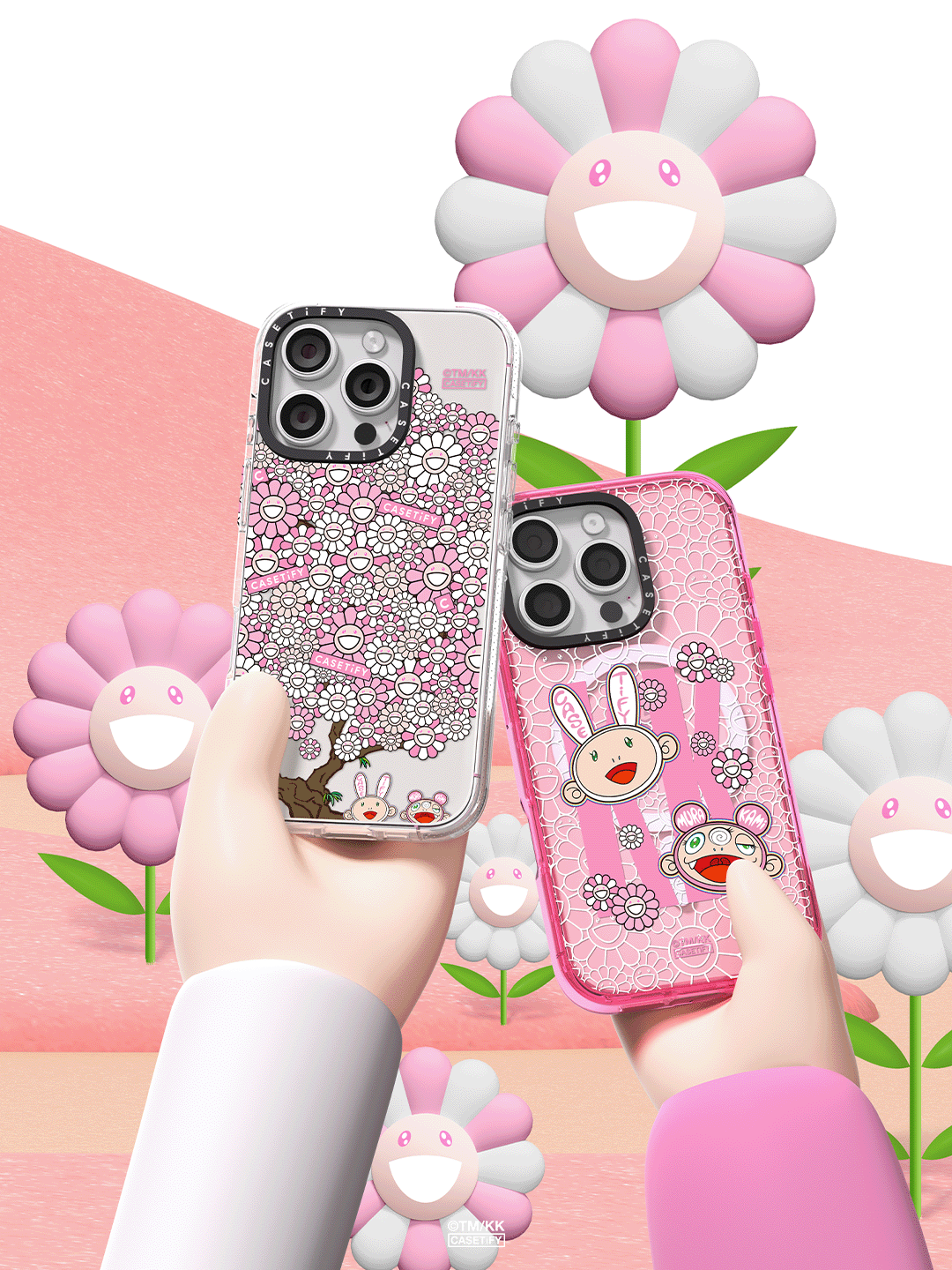 Clear iPhone 14 Pro Case MagSafe Compatible - KAIKAI AND KIKI STICKER MANIA CASE