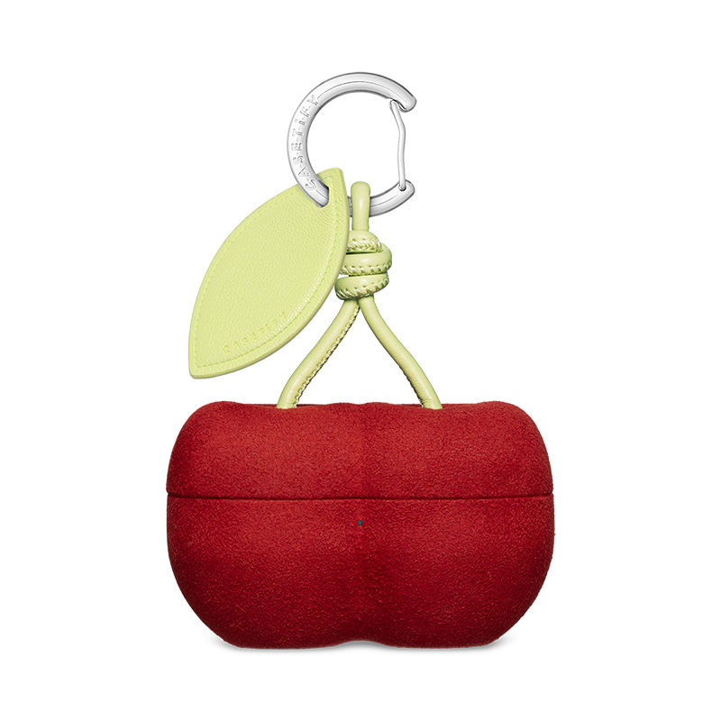Cherry Earbuds Bag Charm