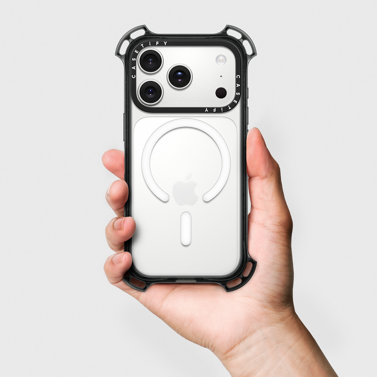 Impact Ring Stand iPhone 17 Pro Max Case MagSafe Compatible - Bitcoin
