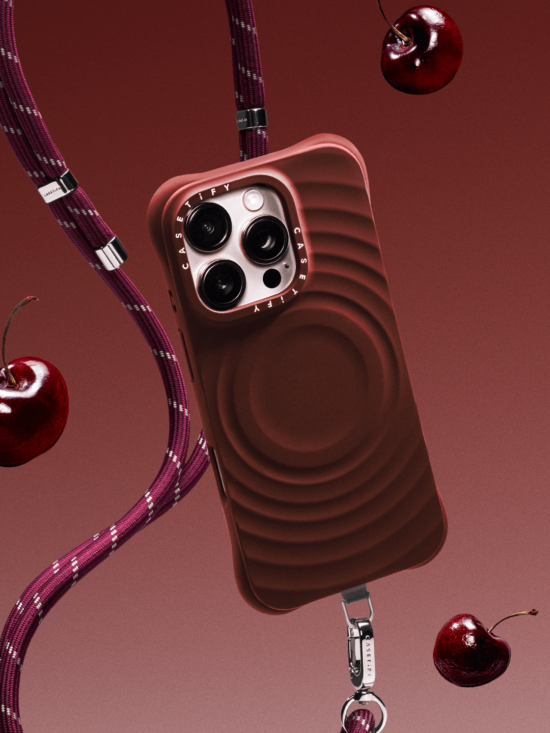 Ripple Case - Dark Cherry (Online Exclusive)