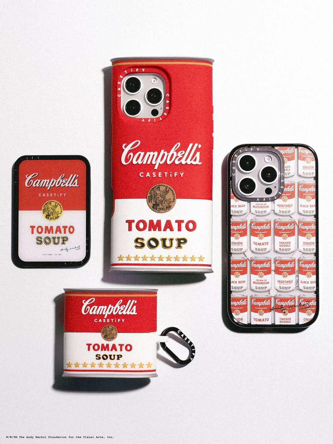 Andy Warhol Campbell's Soup Collectible Earbuds Case - AirPods Pro