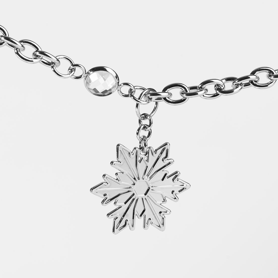 Frozen Metal Rhinestone Cross-body Strap