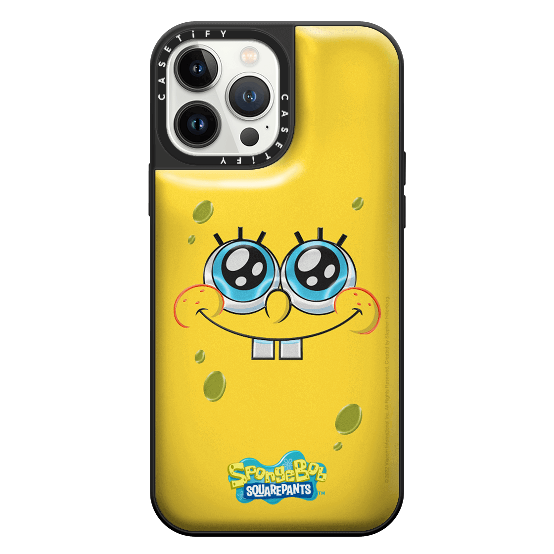 CASETiFY x SpongeBob iPhone 13 Pro Max Puffy Case - Yellow (Spongebob)