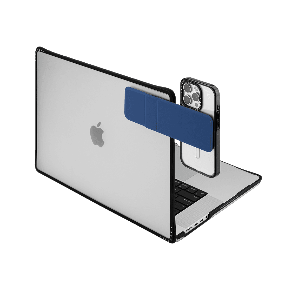 Snappy™ Laptop Phone Mount - Pink/Blue