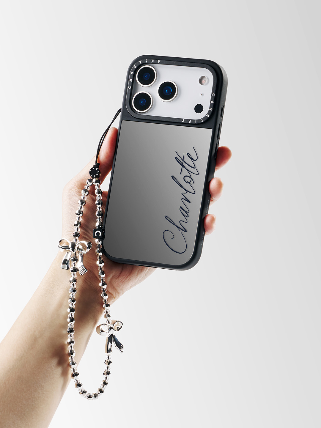 Mirror Ring Stand iPhone 17 Pro Max Case MagSafe Compatible - have a sweet day by sleepydaze