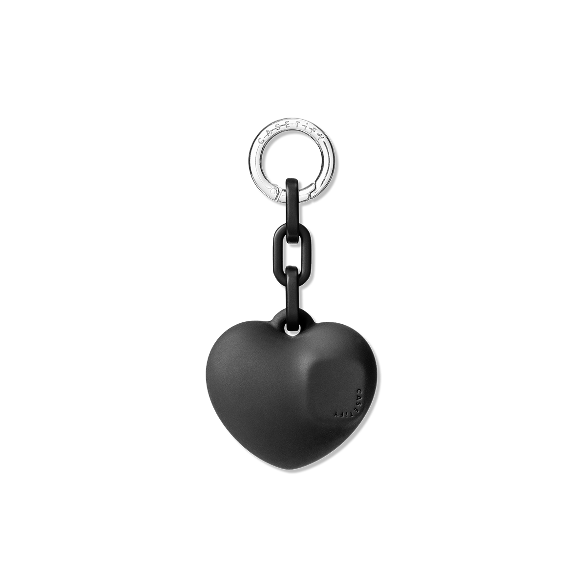Charm Keychain - Puffy Heart