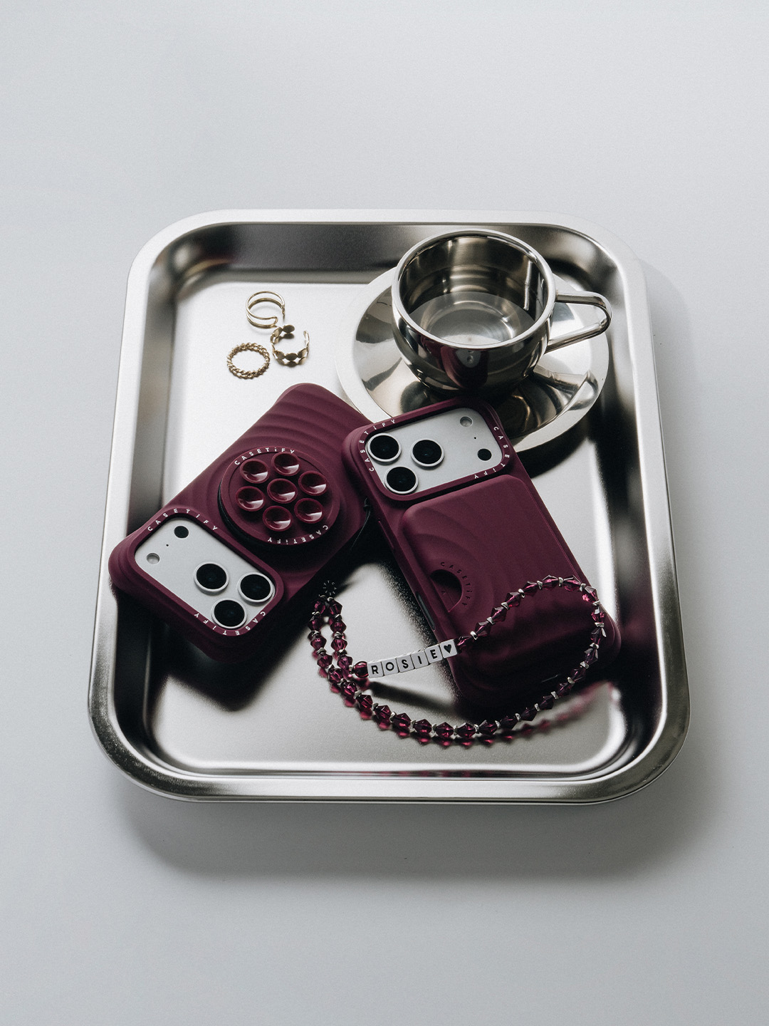 Ripple iPhone 16 Pro Max Case - Ripple Case - Mulberry