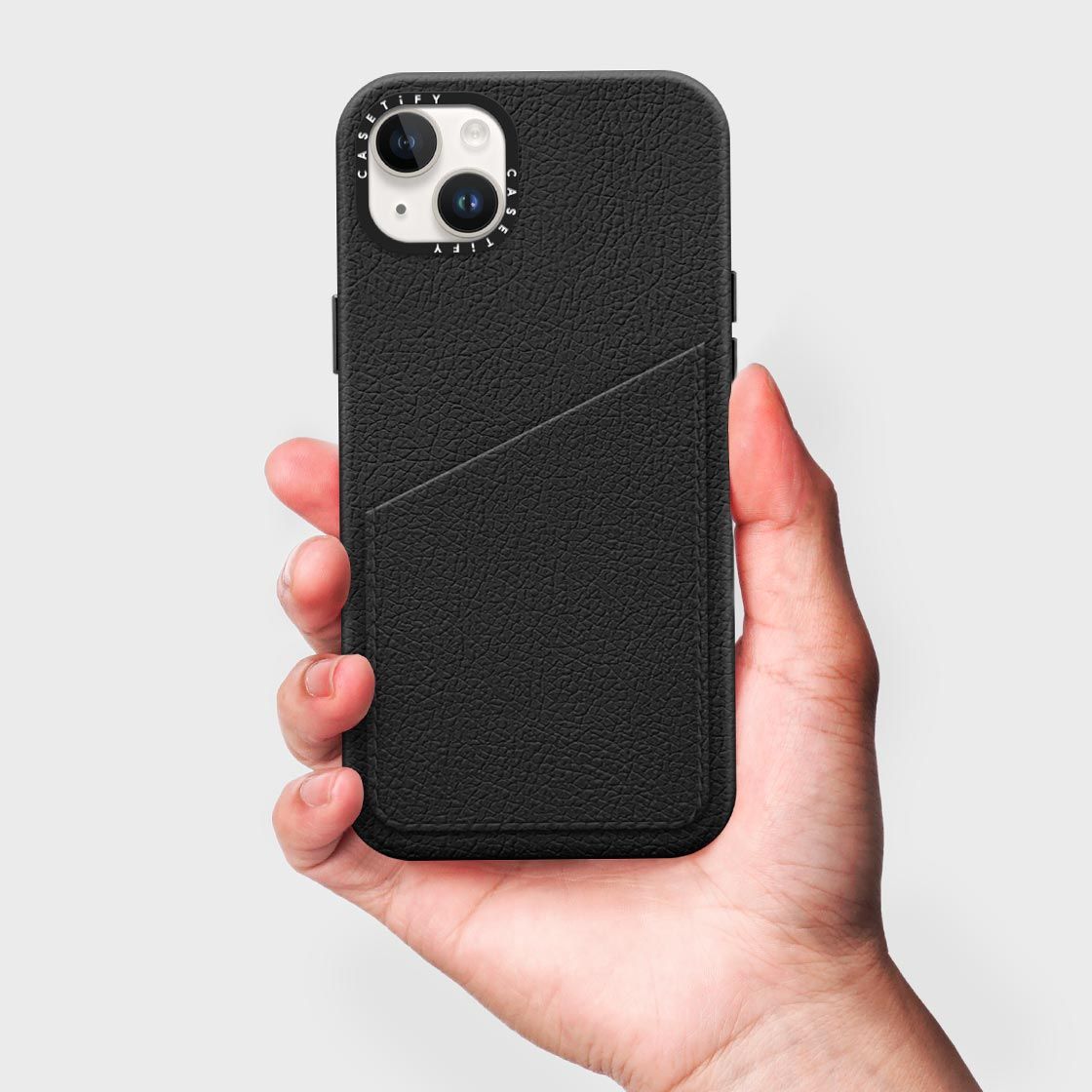 Pebbled Card iPhone 14 Plus Case - Custom Phone Case