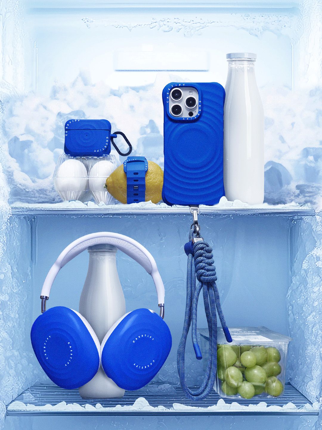 Earbuds Ripple AirPods Pro 2 Case - Ripple Case - Cobalt Blue