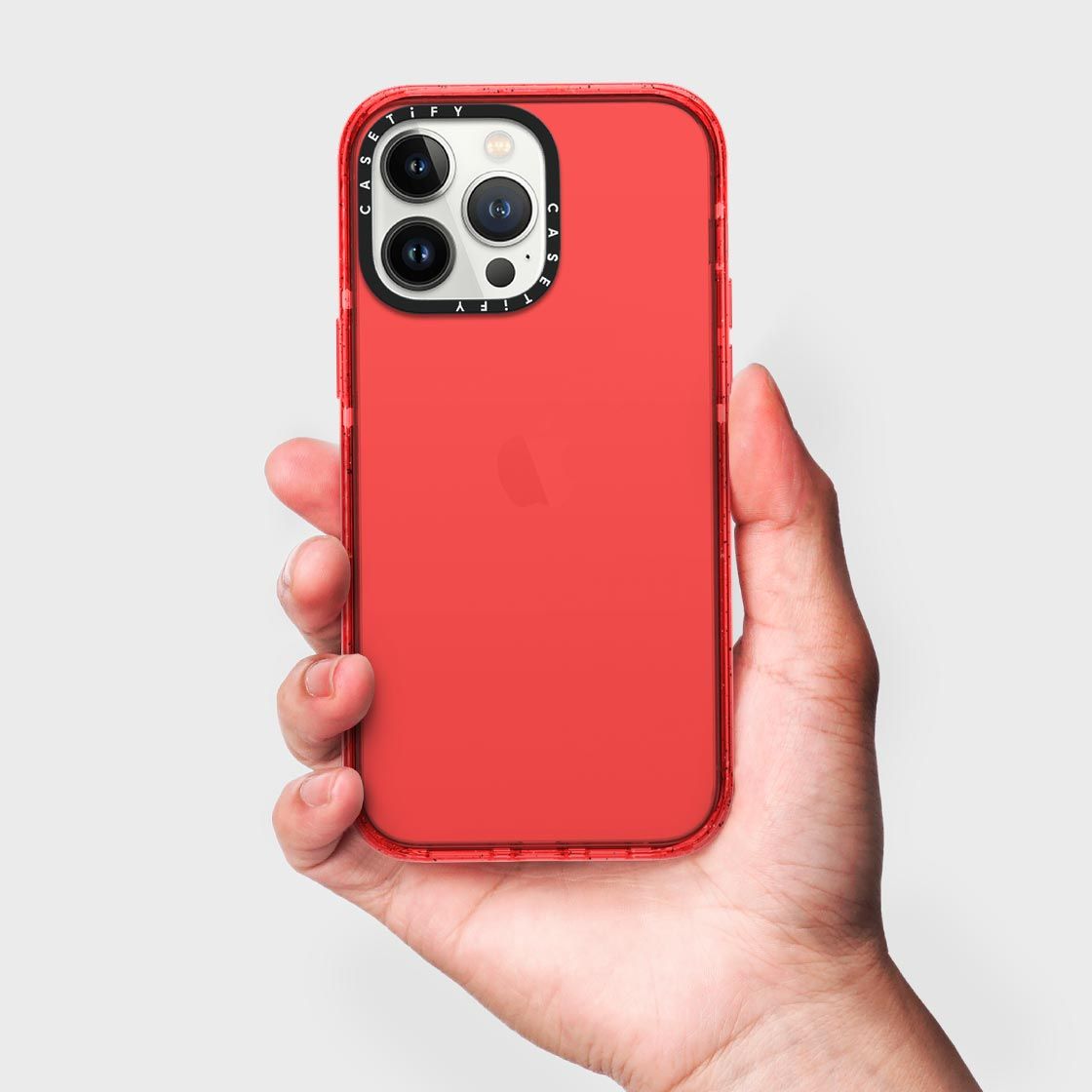 Impact iPhone 14 Pro Max Case - Red And Pink Wavy Stripe