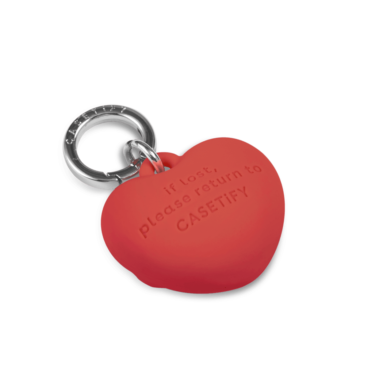 Charm Keychain - Puffy Heart
