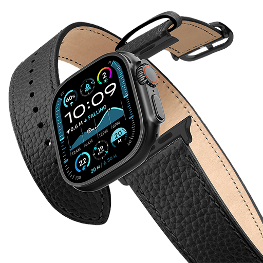 2-in-1 Italian Leather Band