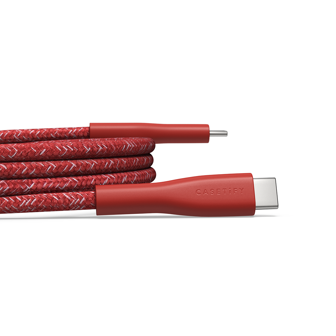 USB-C to USB-C Cable - Cherry Red