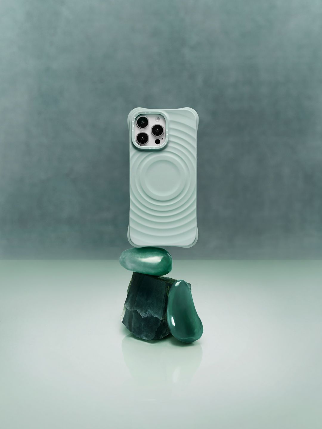 Ripple iPhone 16 Pro Max Case - Ripple Case - Jade