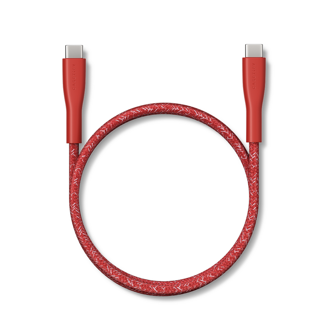 USB-C to USB-C Cable - Cherry Red