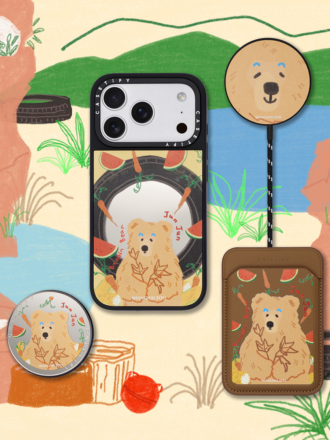 The Brown Bear and Gorilla