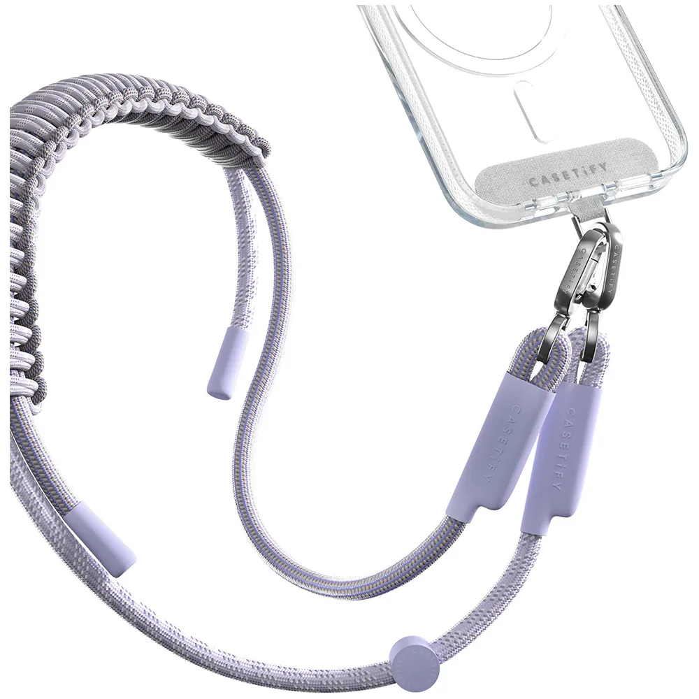 Rope Cross-body Strap - Periwinkle (Braided)