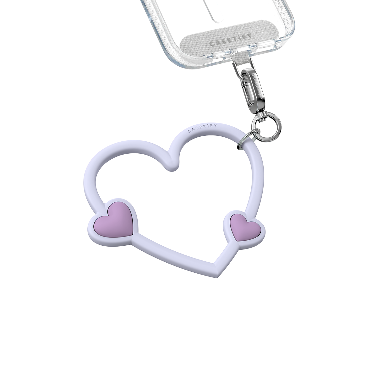 Heart Phone Wristlet  - Periwinkle Promise 