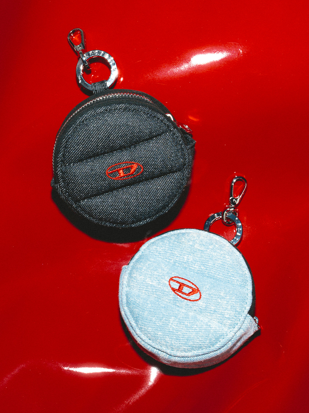 Impact iPhone 17 Pro Max Case MagSafe Compatible - Blue Denim Oval D Case