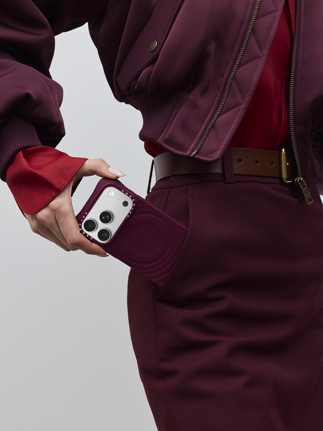 Ripple iPhone 16 Pro Max Case - Ripple Case - Mulberry
