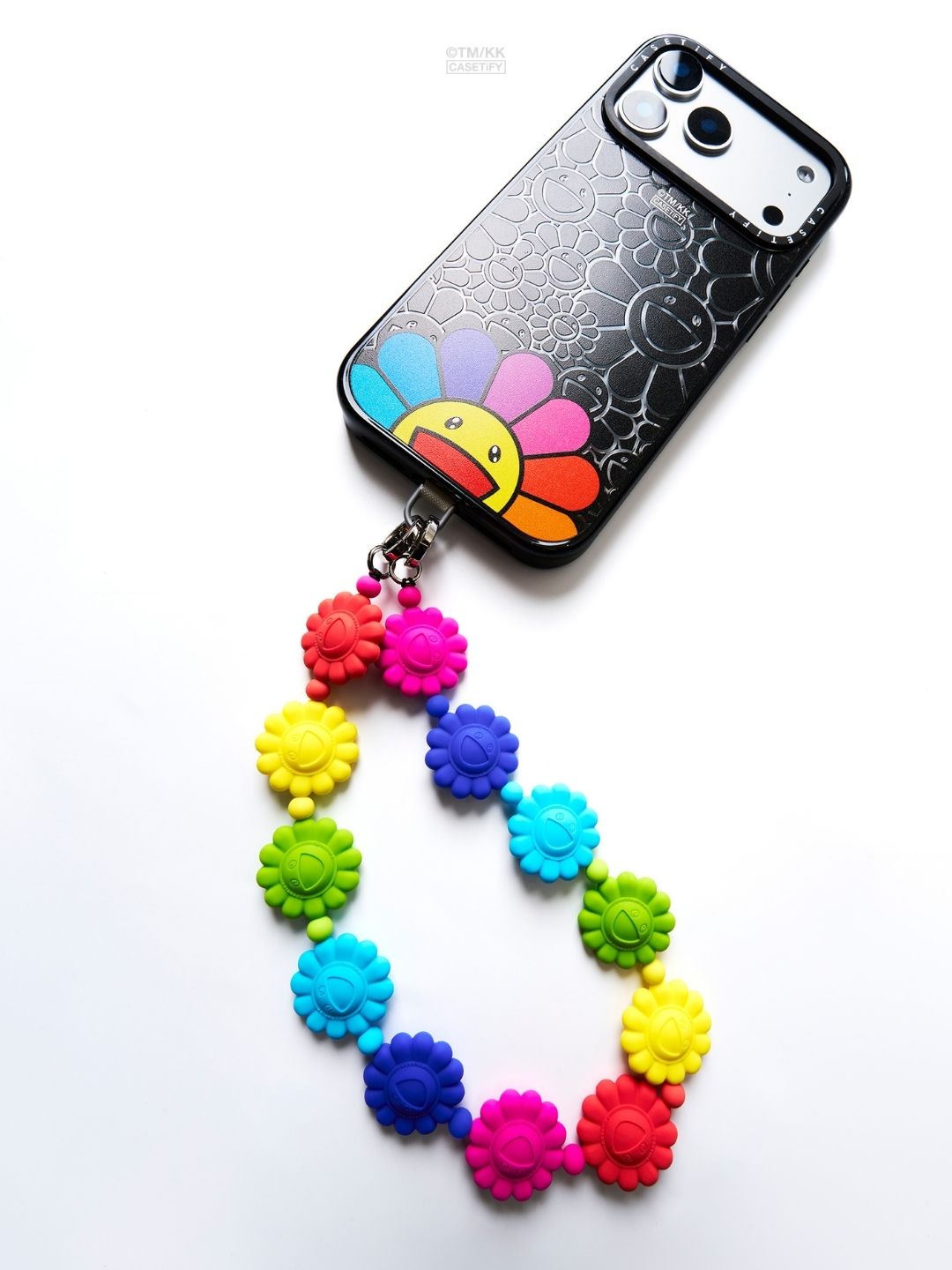 Charm Keychain - FLOWERS (RAINBOW) CHARM KEYCHAIN  (Coming Soon in November)
