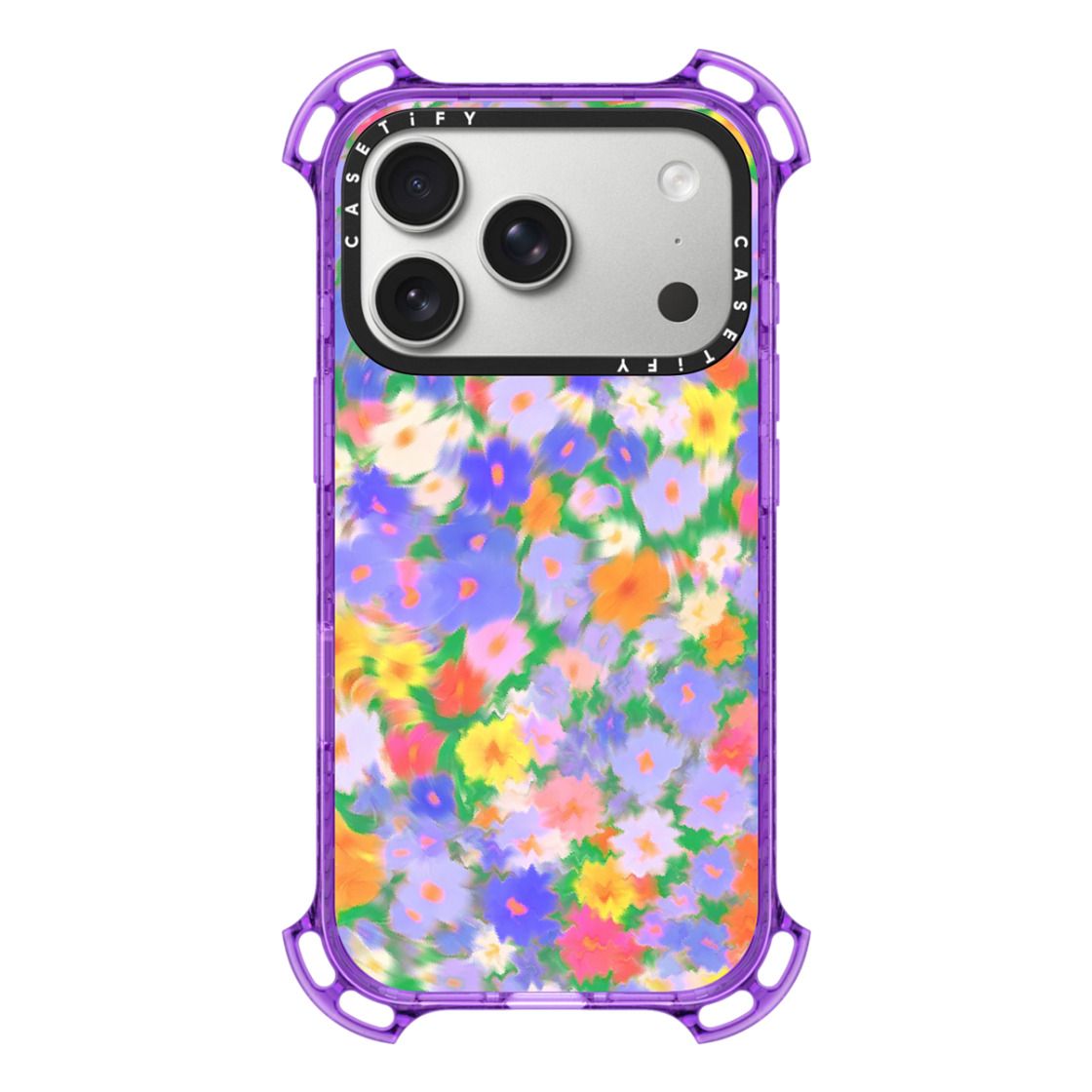 Floral Swirl - Purple