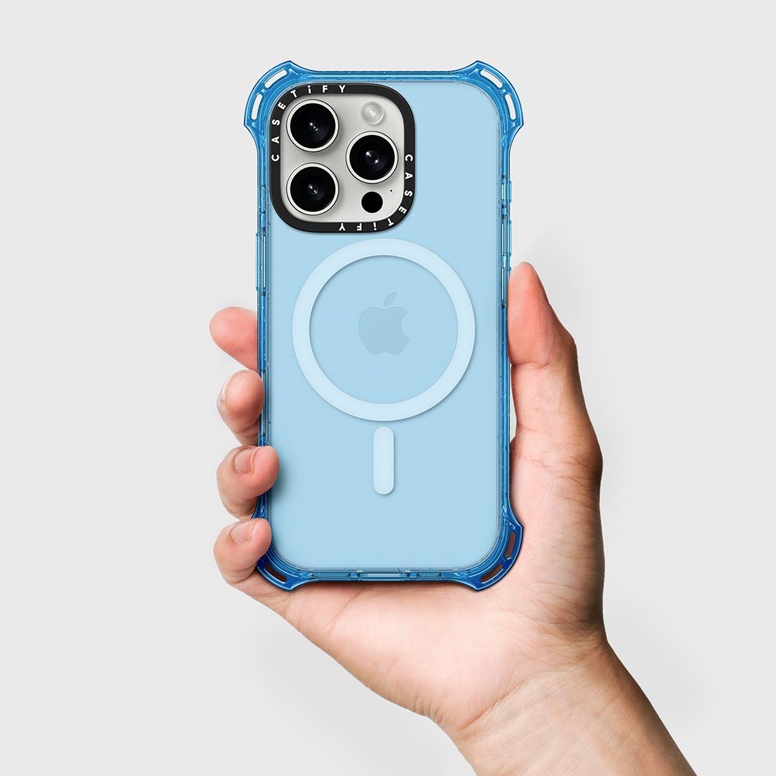 Bounce iPhone 16 Pro Max Case MagSafe Compatible - The Smurfs Sticker Pattern Case