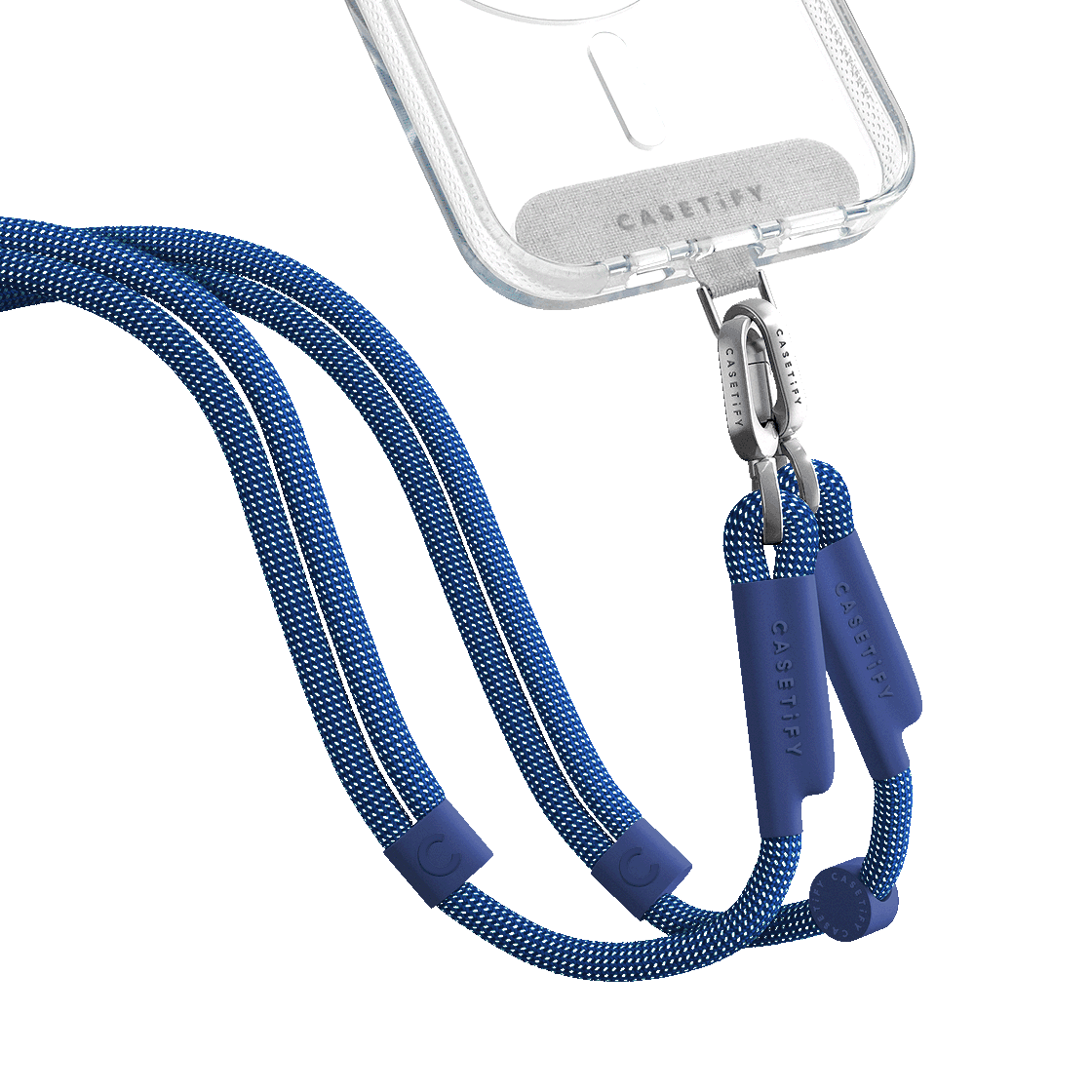 Rope Cross-body Strap - Blue (Double End)
