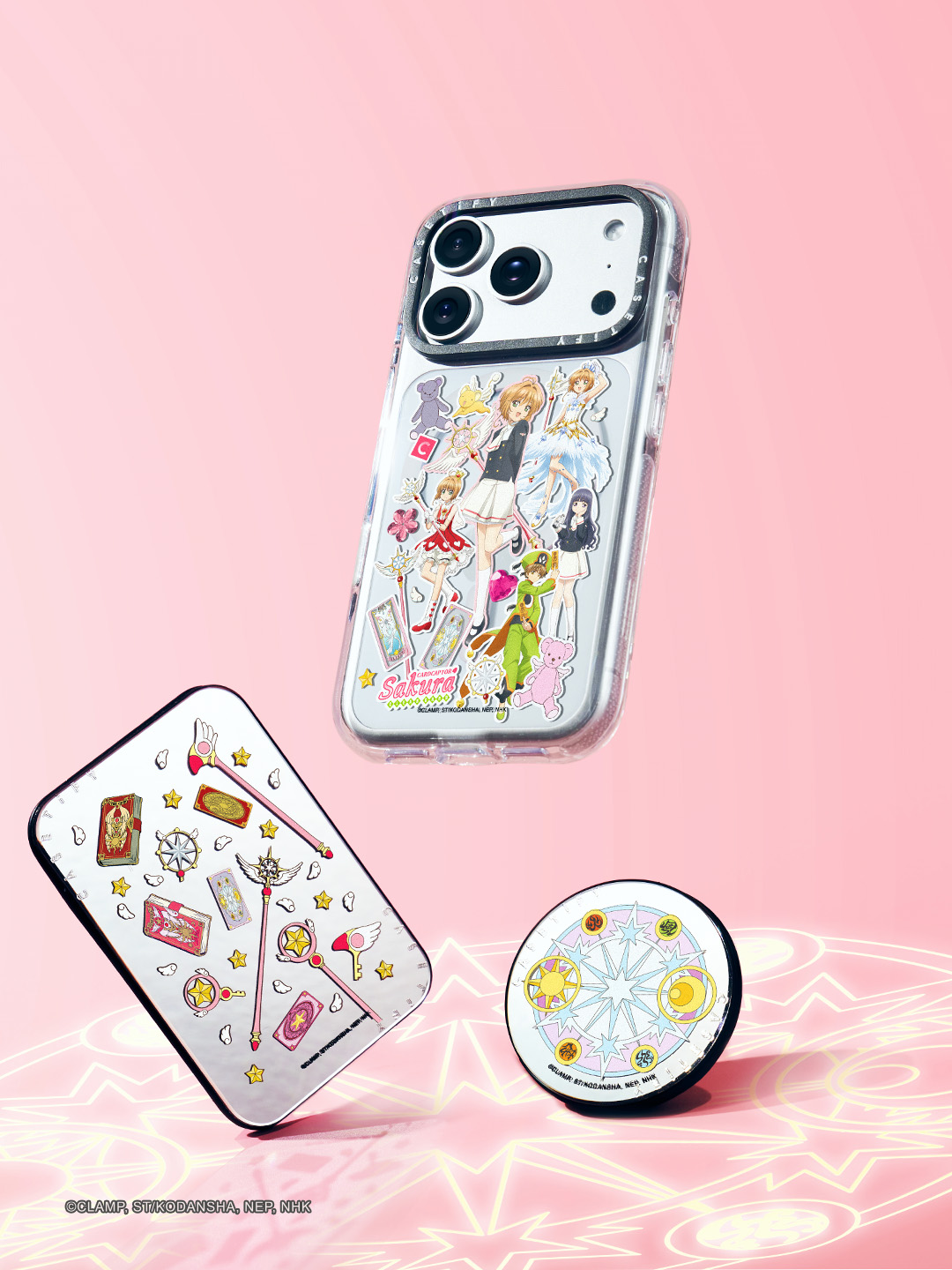 Impact iPhone 15 Pro Max Case MagSafe Compatible - Cardcaptor Sakura Magic Items Medley Phone Case